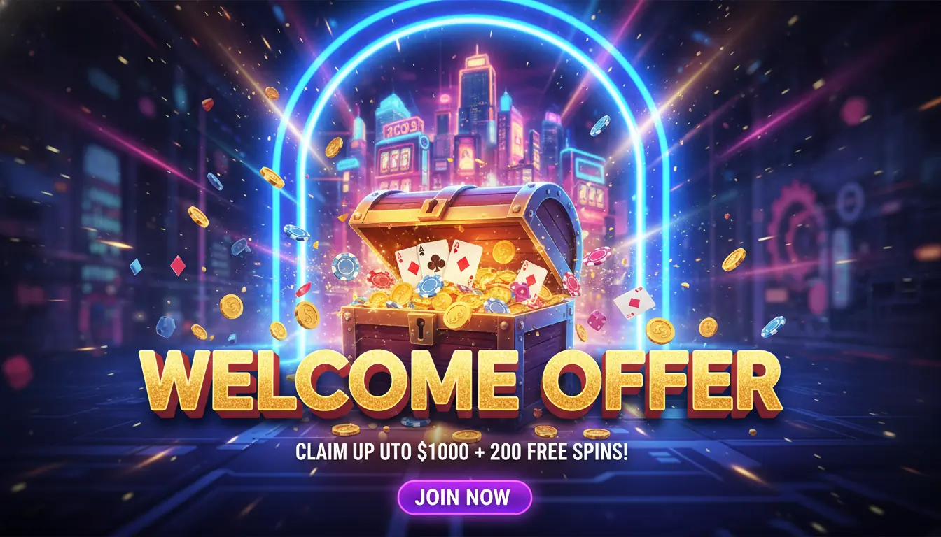Classic casino welcome offer